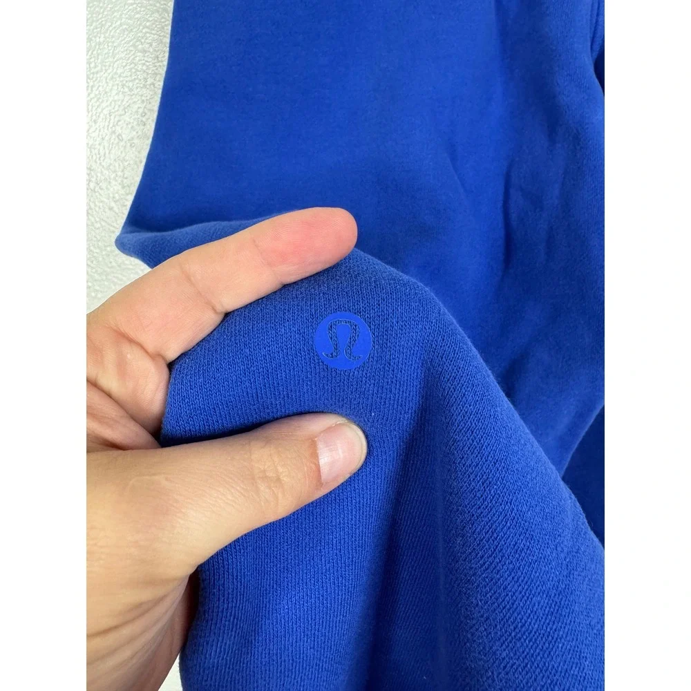 Lululemon Scuba Mid-Rise Oversized Jogger Regular Galactic Cobalt Blue M LW5GLNS